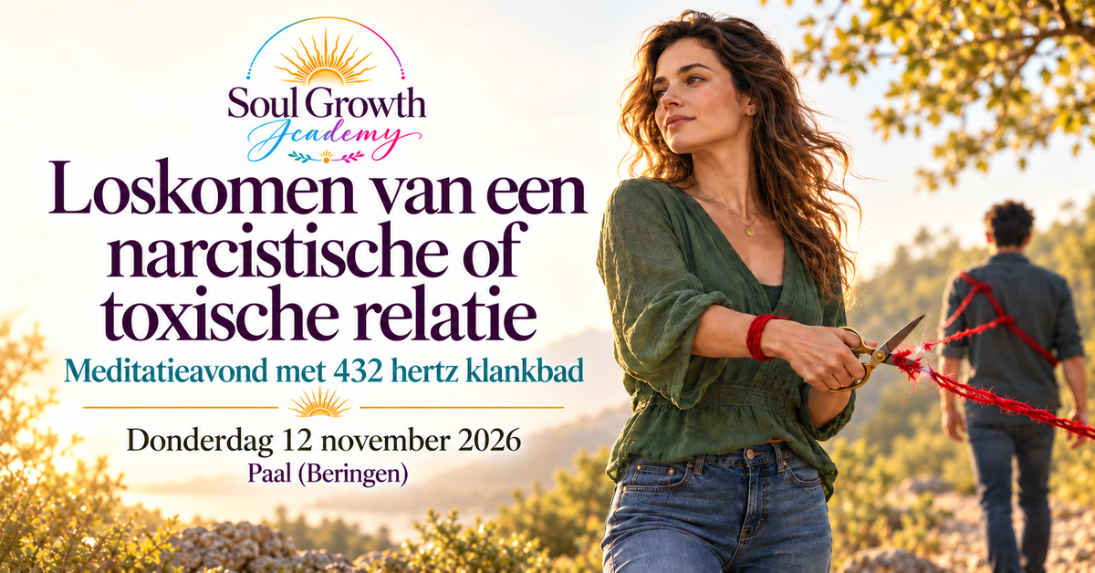Meditatieavond: Loskomen van een narcistische of toxische relatie